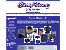 Tablet Screenshot of classythreads.net